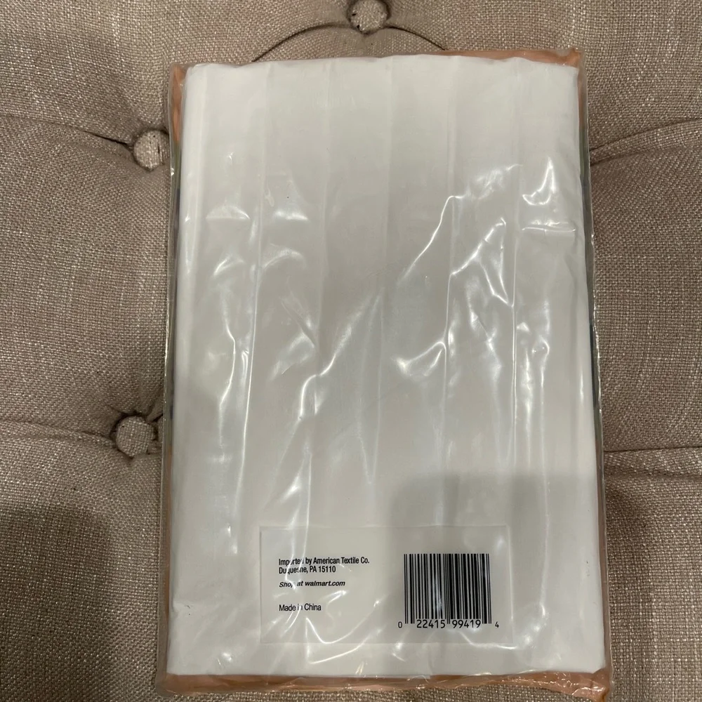 Fitted Vinyl Mattress Protector Twin Extra Long NWT